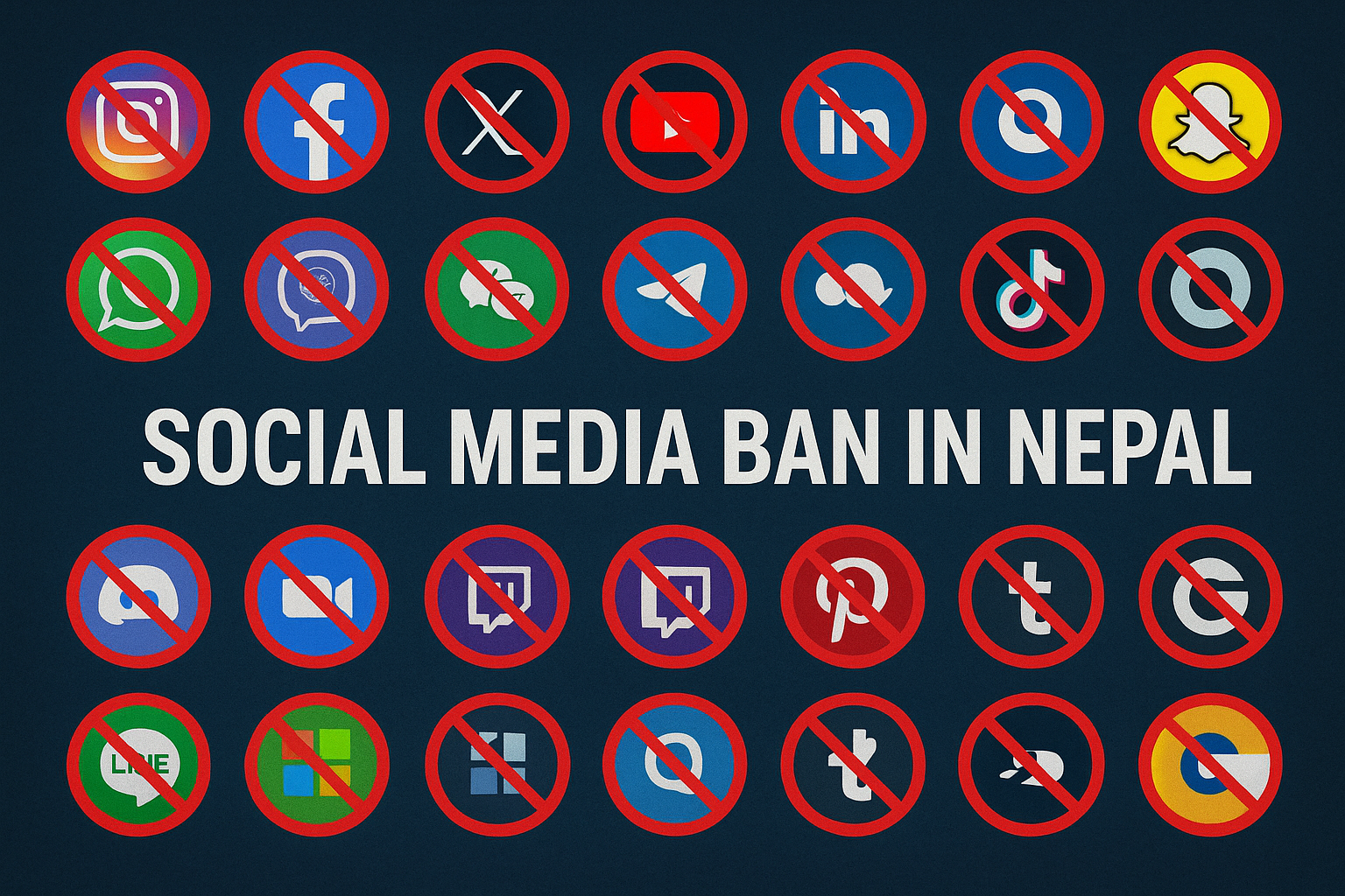 Social media ban In nepal